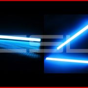 Ультратонкий LED ДХО (Синего цвета)